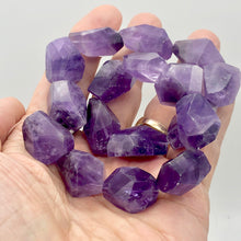 Load image into Gallery viewer, 4 Beads of Designer Natural Amethyst Faceted Beads 010420 - PremiumBead Alternate Image 7
