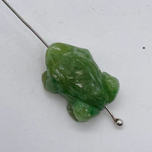 Load image into Gallery viewer, Green Jade Hand Carved Frog | 20x14x6mm | Green | 1 Bead |
