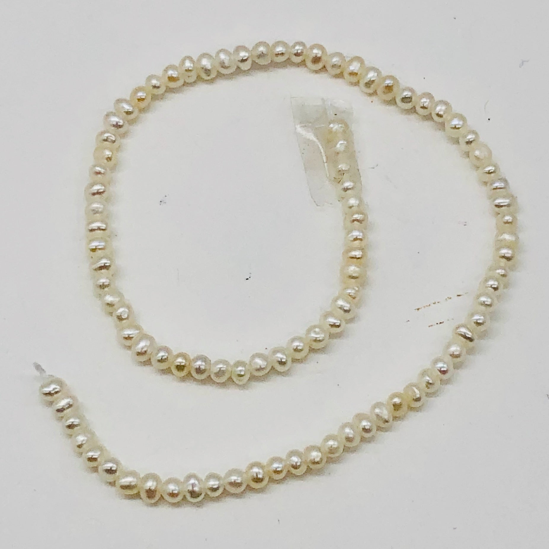 Half Round Cultured Seed Pearl