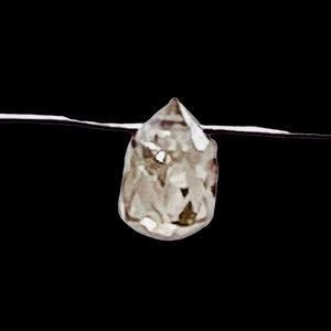 0.25cts Natural Champagne Diamond Briolette Bead 6569XL