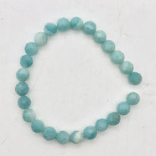 Load image into Gallery viewer, Amazonite Faceted Round 8mm Bead Strand - PremiumBead Alternate Image 6
