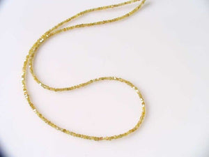 14cts Natural Canary Natural Crystal Diamond Beads 10368 - PremiumBead Alternate Image 2