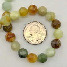 Load image into Gallery viewer, Mystical Fall Jade 10mm Faceted 20 Bead Half-Strand - PremiumBead Alternate Image 3
