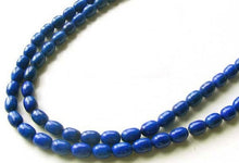 Load image into Gallery viewer, 7 Natural Lapis Lazuli 8x6mm Tube Beads 009377 - PremiumBead Primary Image 1
