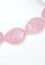 Load image into Gallery viewer, 2 Sparkle Twist Faceted Rose Quartz 23x17mm Pear Beads 8679 - PremiumBead Alternate Image 2
