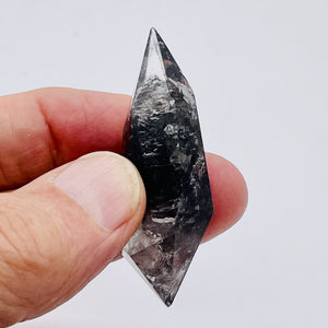 91cts Double Terminated Quartz Etched Crystal | 56x18mm |
