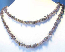 Load image into Gallery viewer, SHIMMERING! Labradorite NUGGET Bead 32&quot; NECKLACE - PremiumBead Primary Image 1
