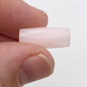 2 Mangano Pink Calcite Faceted Tube Beads | AAA Quality | 20x10mm | 2 Beads - PremiumBead Alternate Image 8