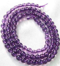 Load image into Gallery viewer, Royal Natural 4mm Amethyst Round Bead Strand 109390 - PremiumBead Alternate Image 2
