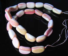 Load image into Gallery viewer, Pink Conch Shell Fold Bead 8&quot; Strand | Pink | 14x7x8mm-17x10x9mm | 13 beads - PremiumBead Alternate Image 2
