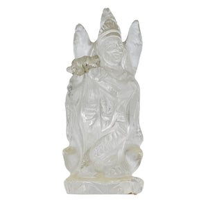 Quan Yin Quartz Goddess Person | 2 3/8" Tall | Clear | 1 Figurine |