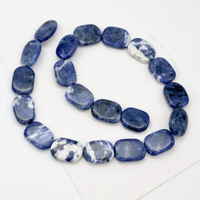 Load image into Gallery viewer, Sensational! Natural Sodalite Bead Strand | 20 Beads |17x15x5mm to 20x15x5mm | - PremiumBead Primary Image 1
