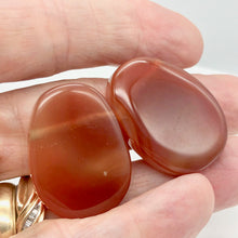 Load image into Gallery viewer, Red Carnelian Briolette Pendant Beads! | 35x25mm | multi-Hue | Drop | 2 Beads | - PremiumBead Alternate Image 3
