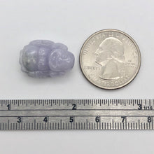 Load image into Gallery viewer, 22cts Hand Carved Buddha Lavender Jade Pendant Bead | 21x14x9.5mm | Lavender - PremiumBead Alternate Image 11
