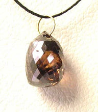 Load image into Gallery viewer, 1 Chocolate Diamond 2.05cts Briolette 18K Pendant 10370E - PremiumBead Alternate Image 3
