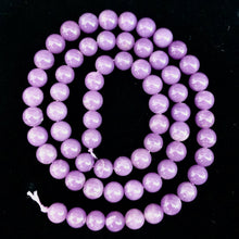 Load image into Gallery viewer, Phosphosiderite Parcel Round | 6 mm | Lavender | 8 Beads |
