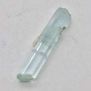 One Rare Natural Aquamarine Crystal | 46x9x10mm | 31.595cts | Sky blue | - PremiumBead Alternate Image 6