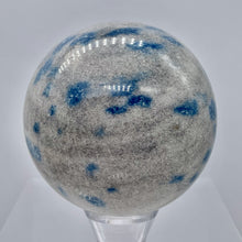 Load image into Gallery viewer, K2 Stone Meditation Scrying Sphere | 3&quot; | White Blue | 1 Display Sphere |
