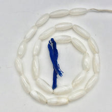Load image into Gallery viewer, White Onyx 12x5mm to 14x6mm Rice Bead 15 inch Strand - PremiumBead Alternate Image 2

