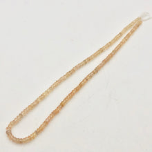 Load image into Gallery viewer, Natural Imperial Topaz Faceted 3mm Roundel Bead 11 inch strand - PremiumBead Alternate Image 7
