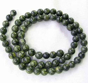 33 Reptile Russian Jasper 6mm Round Beads 009166 - PremiumBead Alternate Image 3