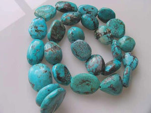 305cts Natural USA Turquoise Pebble Beads Strand 106696G - PremiumBead Primary Image 1