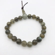 Load image into Gallery viewer, Shimmer Natural Labradorite Bead Stretchy Bracelet 8207 - PremiumBead Alternate Image 10
