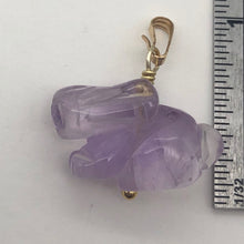Load image into Gallery viewer, Hop! Amethyst Easter Bunny &amp; 14Kgf Pendant 509255AMG - PremiumBead Alternate Image 4
