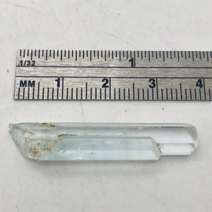 One Rare Natural Aquamarine Crystal | 37x8x6mm | 14.045cts | Sky blue | - PremiumBead Alternate Image 8