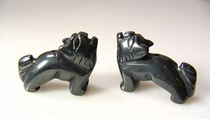 Semi Precious Stone Jewelry Standing Wolf Bead for Jewelry - PremiumBead Primary Image 1