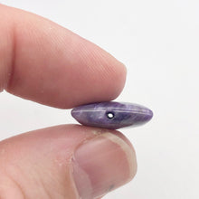 Load image into Gallery viewer, 25cts of Rare Rectangular Pillow Charoite Bead | 1 Beads | 23x18x7mm | 10872A - PremiumBead Alternate Image 6
