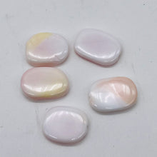 Load image into Gallery viewer, Rare Pink Conch Shell 17-20x15mm Rectangle Bead Strand 109833
