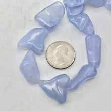 Load image into Gallery viewer, Blue Chalcedony Pendant 18 Bead Strand - PremiumBead Alternate Image 7
