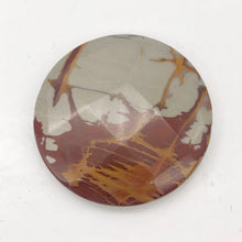 Load image into Gallery viewer, Picture Jasper Round Coin Stone | 50x10mm | Red Gray | 1 Pendant Bead |
