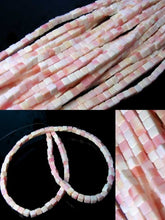 Load image into Gallery viewer, Rare Pink Conch Shell 4mm Cube Bead Strand 109836 - PremiumBead Primary Image 1
