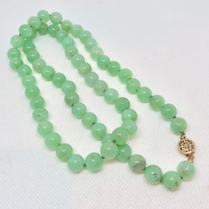 AAA Natural Chrysoprase & 14K Gold 24 inch Necklace 210789 - PremiumBead Alternate Image 4