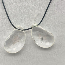 Load image into Gallery viewer, 2 Quartz 19x12mm Faceted Paisley Briolette Beads - PremiumBead Primary Image 1
