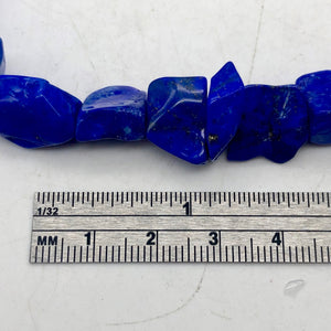 Intense! Natural Gem Quality Lapis Lazuli Bead Strand!| 42 beads | 11x10x6mm | - PremiumBead Alternate Image 4