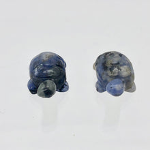 Load image into Gallery viewer, Adorable 2 Sodalite Carved Turtle Beads - PremiumBead Alternate Image 6

