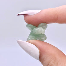 Load image into Gallery viewer, Hand Carved Aventurine Soaring Eagle Figurine | 21x16x14mm | Green - PremiumBead Alternate Image 9
