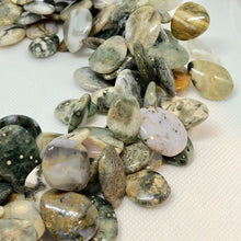 Load image into Gallery viewer, 5 Ocean Jasper Briolette Beads Smooth 009469 - PremiumBead Alternate Image 4
