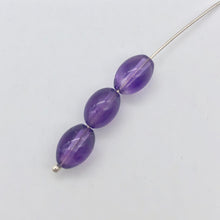 Load image into Gallery viewer, Yummy Natural Amethyst Rice Oval Beads | 10x7mm | 3 Beads | 6202 - PremiumBead Alternate Image 4

