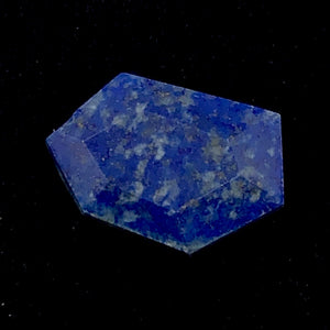 Starry Indigo Lapis Lazuli Pendant Bead | 27x19x9mm | 35cts. | 1 Bead |
