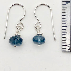 London Blue Topaz Sterling Silver Dangle | 0.75 | Blue/Silver | 1 Earrings
