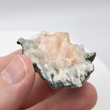 Load image into Gallery viewer, Pink Stilbite Crystals on bed of Apophyllite Collecter&#39;s Specimen | 55x48x22mm - PremiumBead Alternate Image 8

