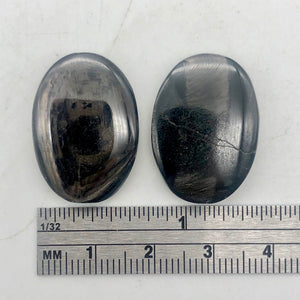 Hypersthene Sterling Silver Pendant |1 3/4 inch long | Silver-black | Oval | - PremiumBead Alternate Image 11