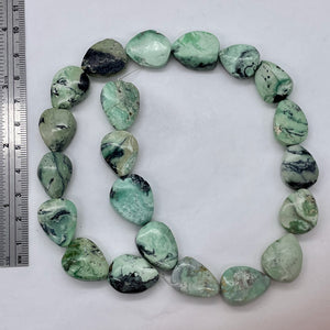 Grand Mint Green Turquoise Teardrop Bead Strand 107414