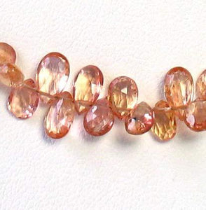 47cts Natural Imperial Topaz Faceted Bead Strand 110222 - PremiumBead Alternate Image 4
