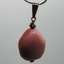 Load image into Gallery viewer, Peruvian Opal Sterling Silver Drop Pendant | 1 1/2&quot; Long | Pink | 1 Pendant |

