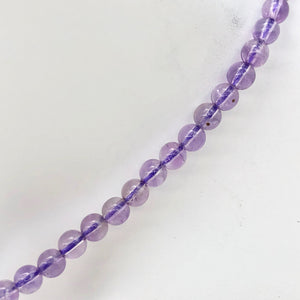 Lilac Natural 4mm Amethyst Round Bead Strand | ~96 Beads | 10813 - PremiumBead Alternate Image 2